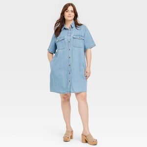 Universal Thread Denim mini dress XXL new with tags